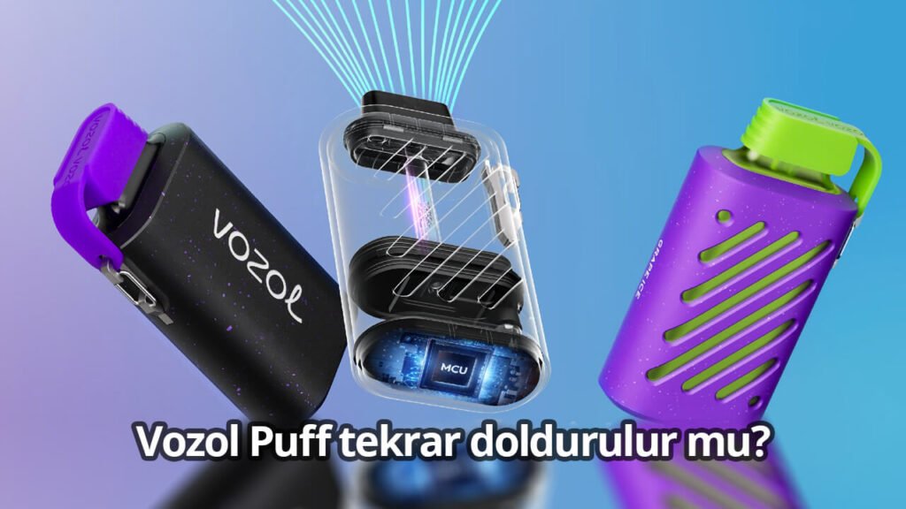 Vozol Puff tekrar doldurulur mu?