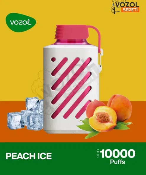 Vozol 10000 Peach ice